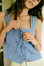 indigo gingham