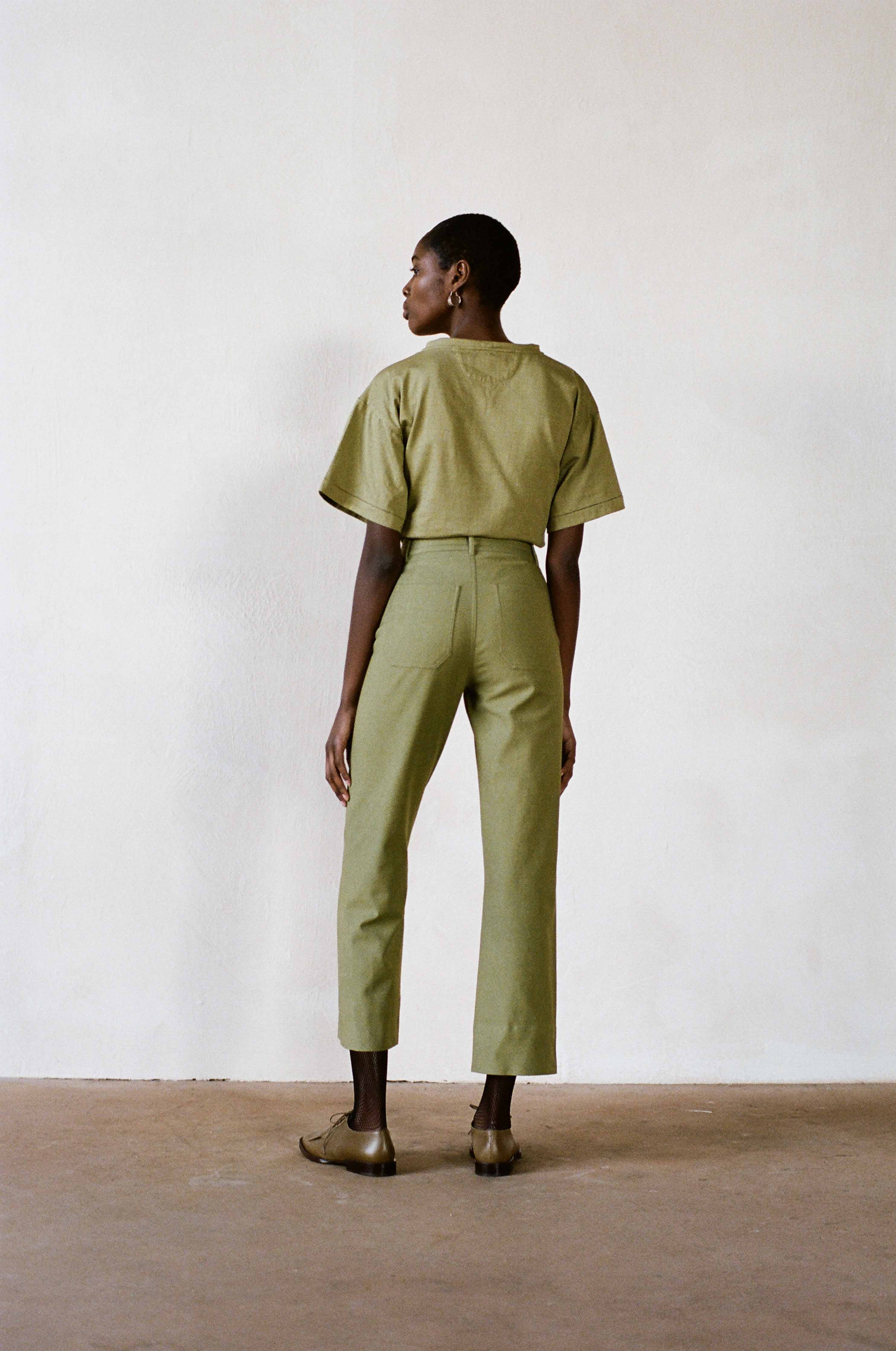 LUNA PANT | sage | WAREHOUSE SALE