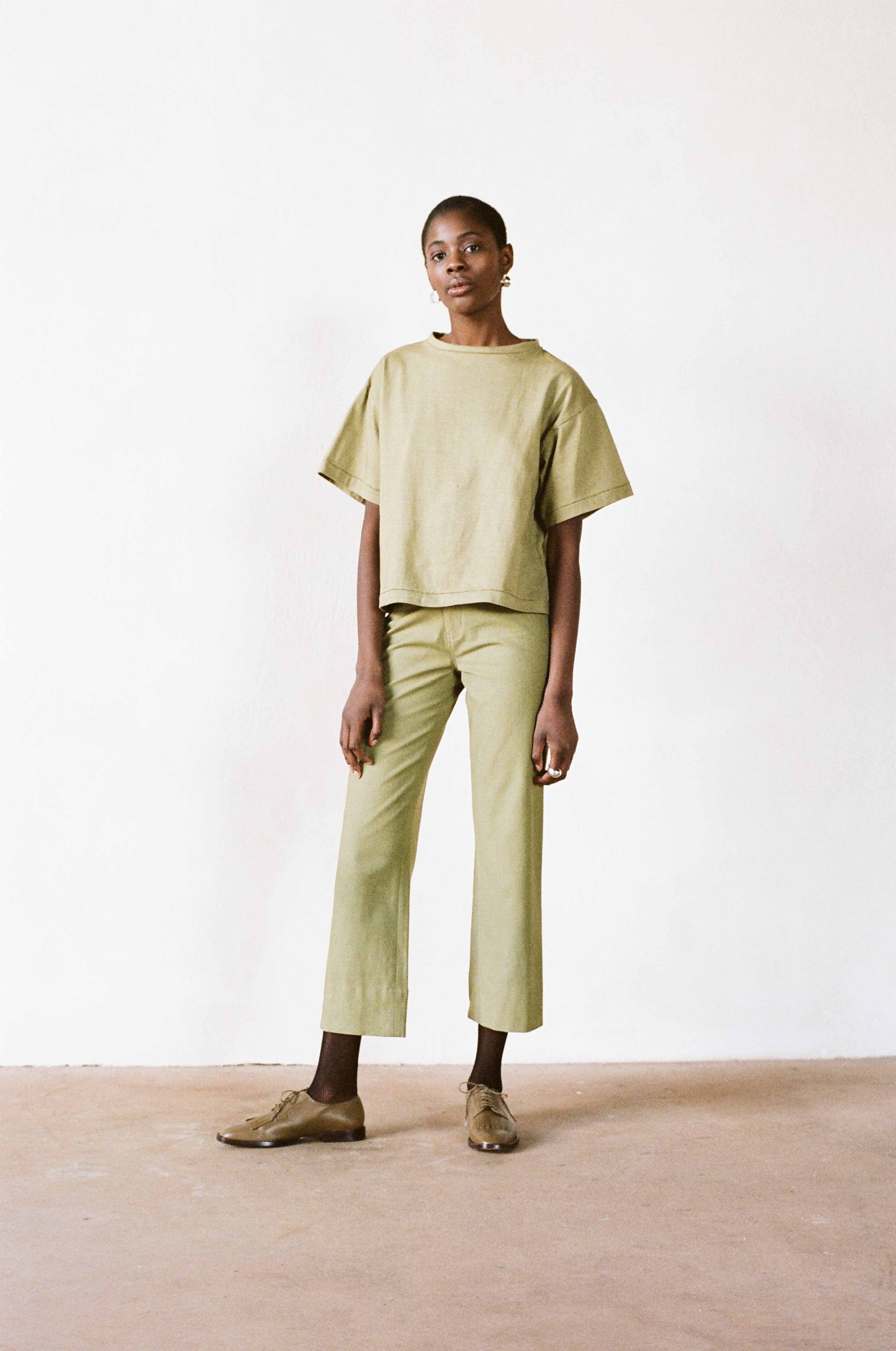 LUNA PANT | sage | WAREHOUSE SALE