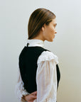 MAYA BLOUSE | bone | organic