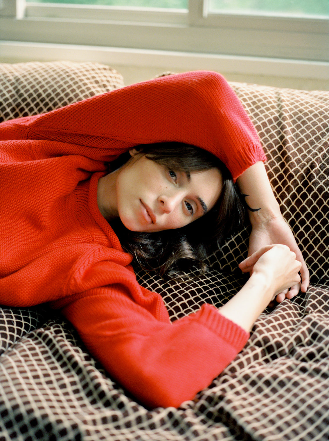 CHUNKY OVERSIZED JUMPER | piquillo