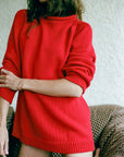 CHUNKY OVERSIZED JUMPER | piquillo