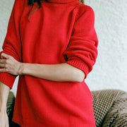 CHUNKY OVERSIZED JUMPER | piquillo