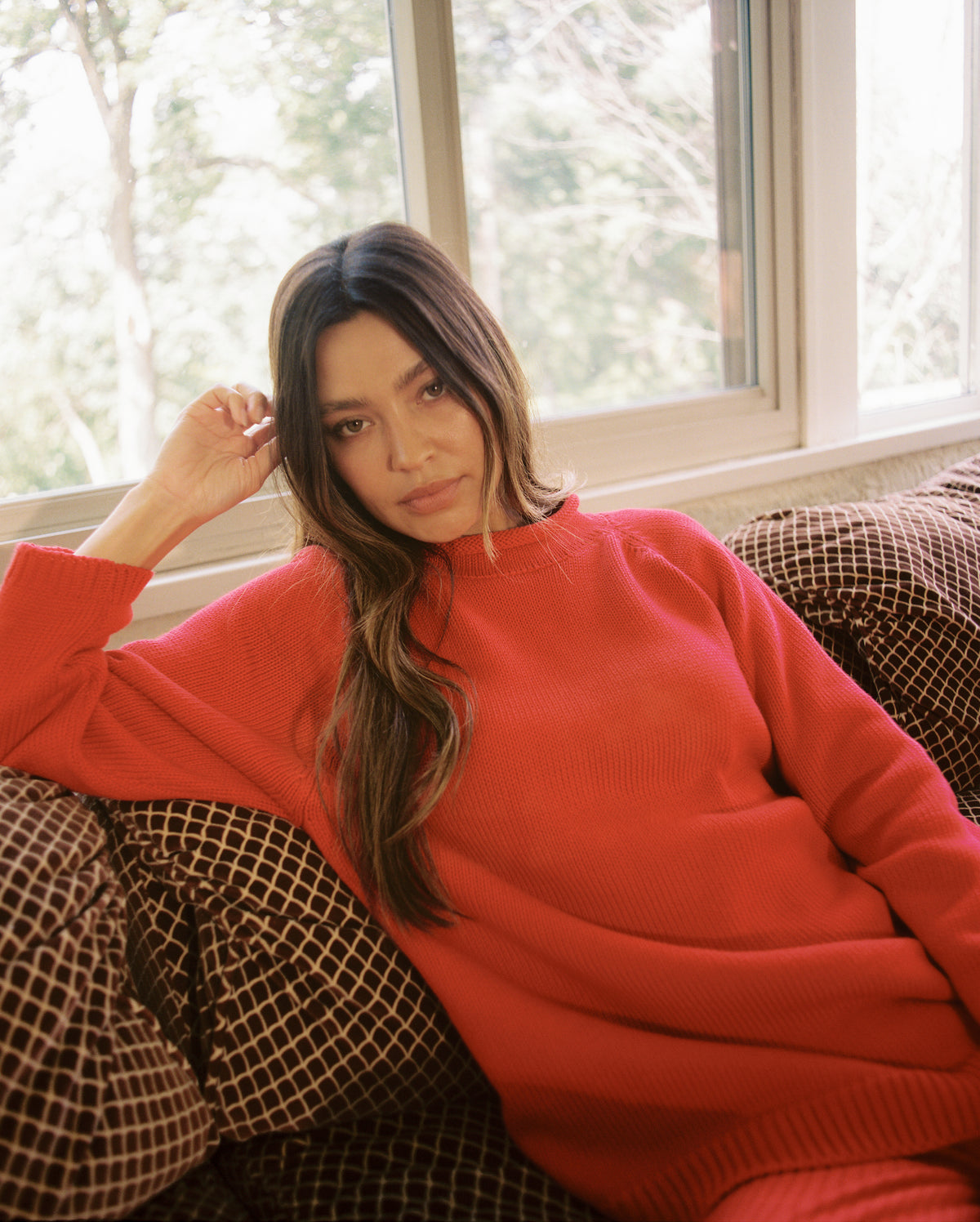 CHUNKY OVERSIZED JUMPER | piquillo