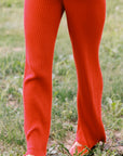RIBBED GALLO PANT | piquillo
