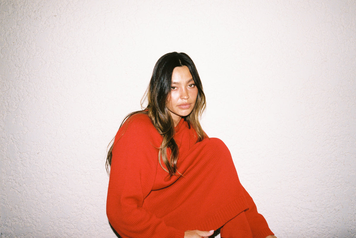CHUNKY OVERSIZED JUMPER | piquillo