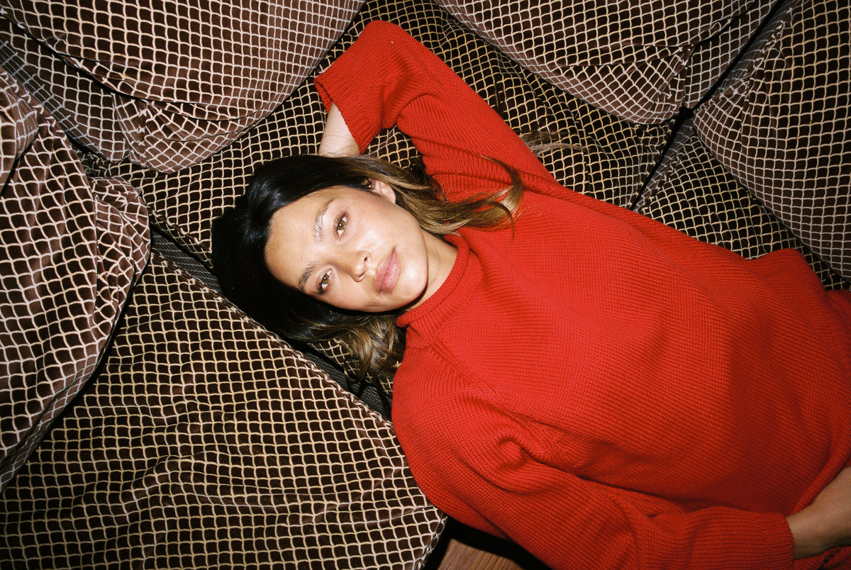 CHUNKY OVERSIZED JUMPER | piquillo