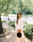 MAYA BLOUSE | bone | organic