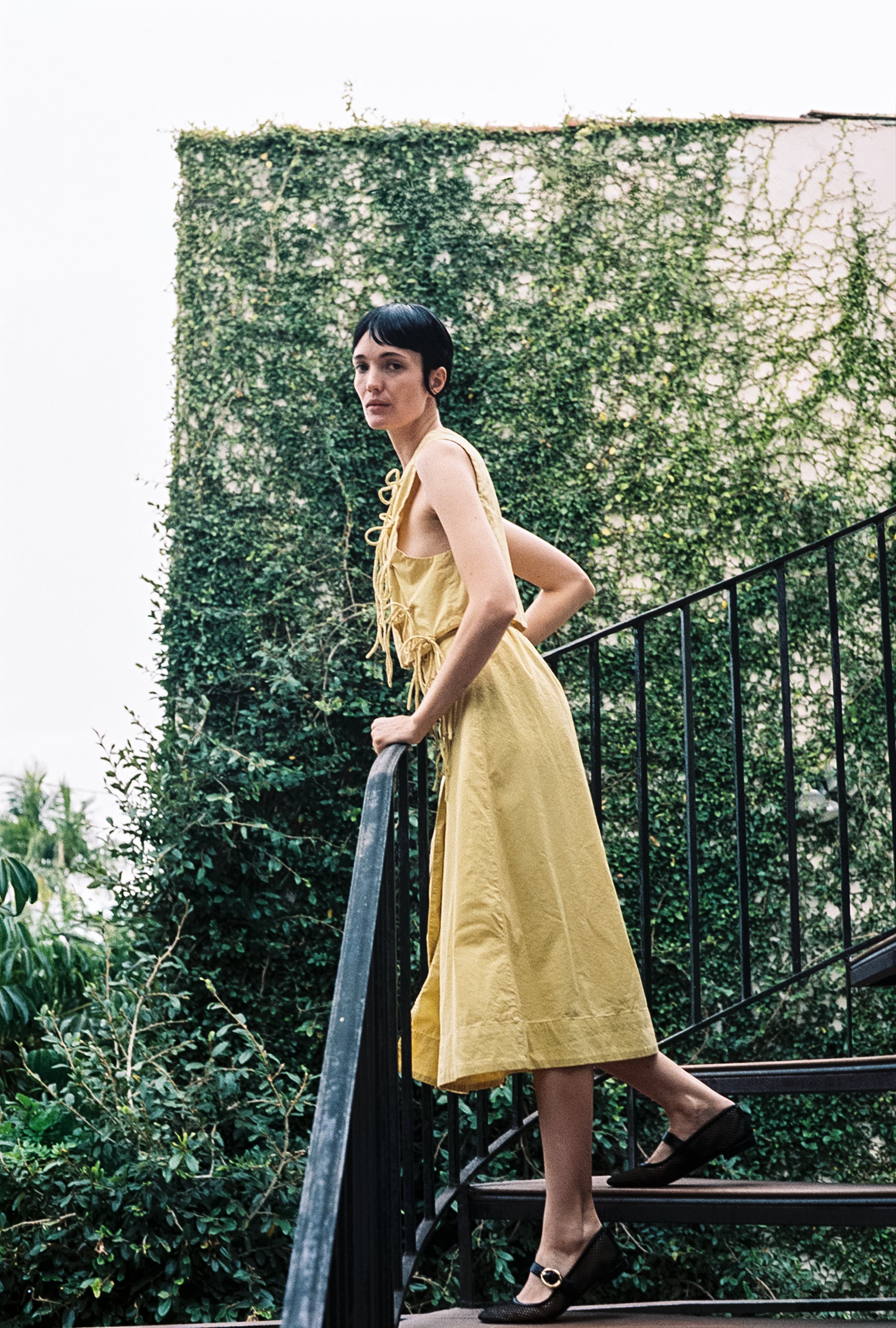 ELDI SKIRT | butter | organic + earth dyed