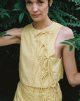 ELDI SKIRT | butter | organic + earth dyed