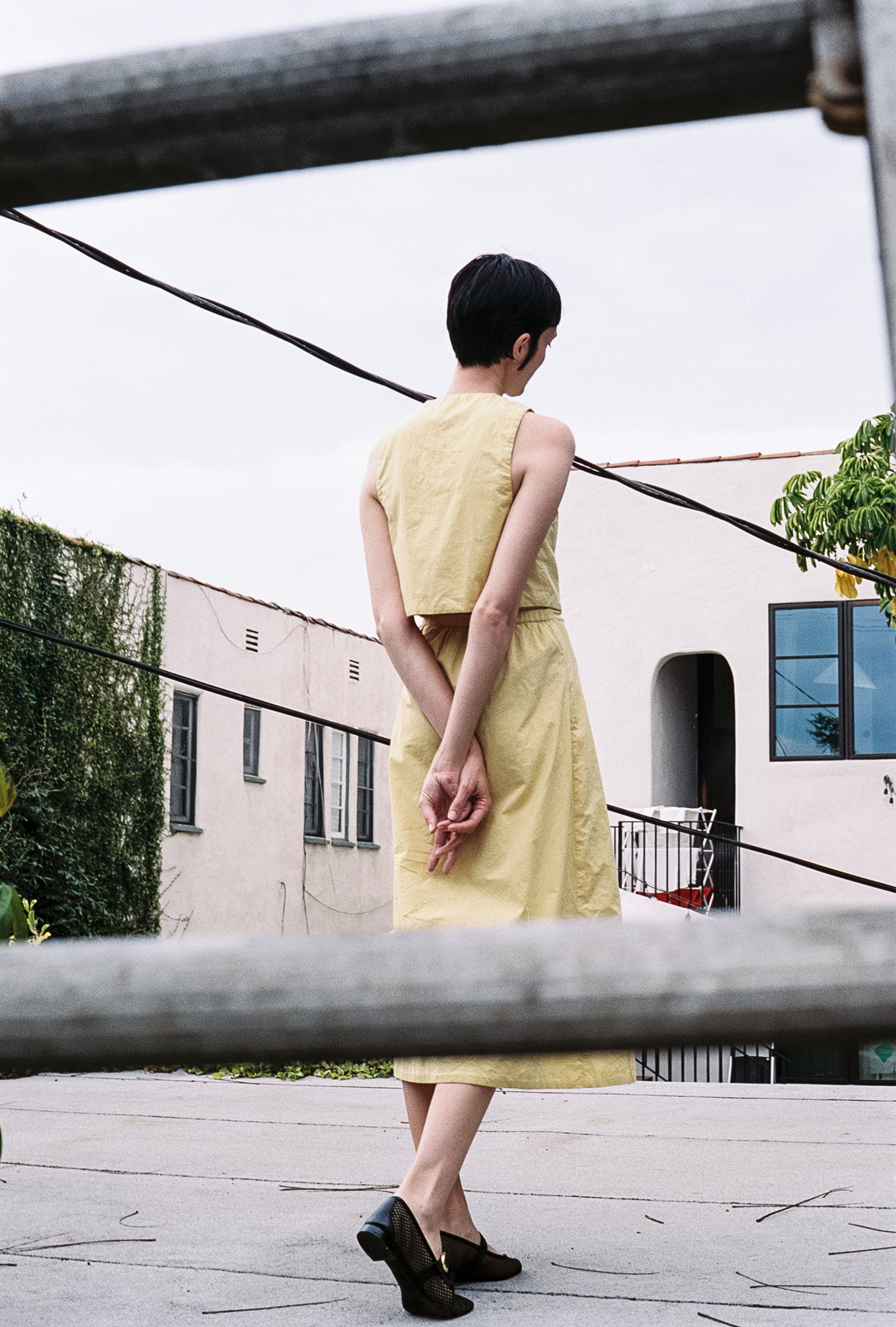 ELDI SKIRT | butter | organic + earth dyed