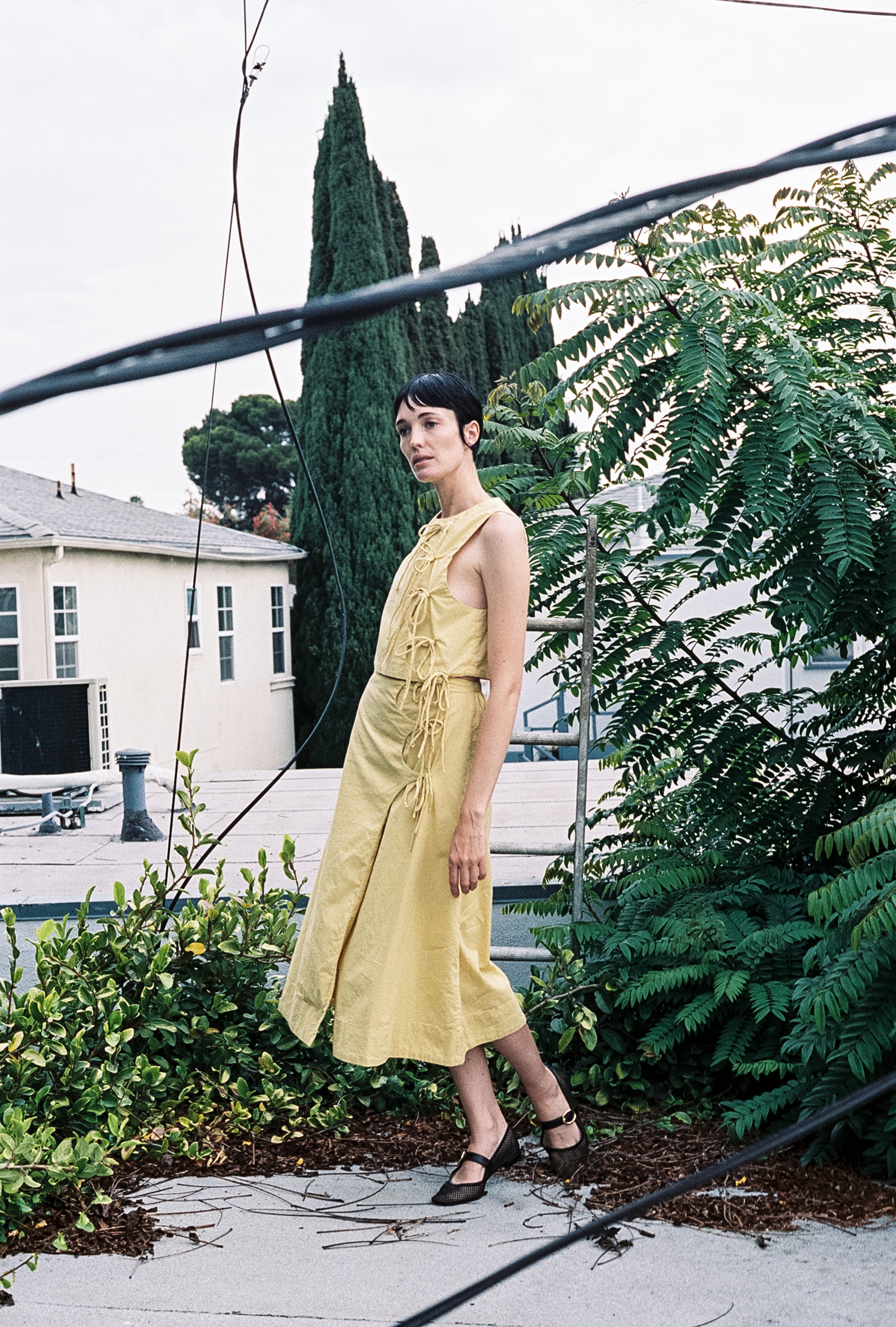 ELDI SKIRT | butter | organic + earth dyed