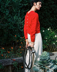 BUTTON CARDI | piquillo | organic