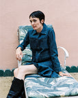 CONRAD CAR COAT | denim | organic + earth dyed