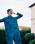 CONRAD CAR COAT | denim | organic + earth dyed