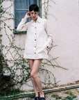 CONRAD CHORE COAT | bone denim | organic + undyed