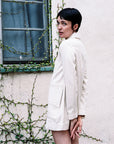 CONRAD CHORE COAT | bone denim | organic + undyed