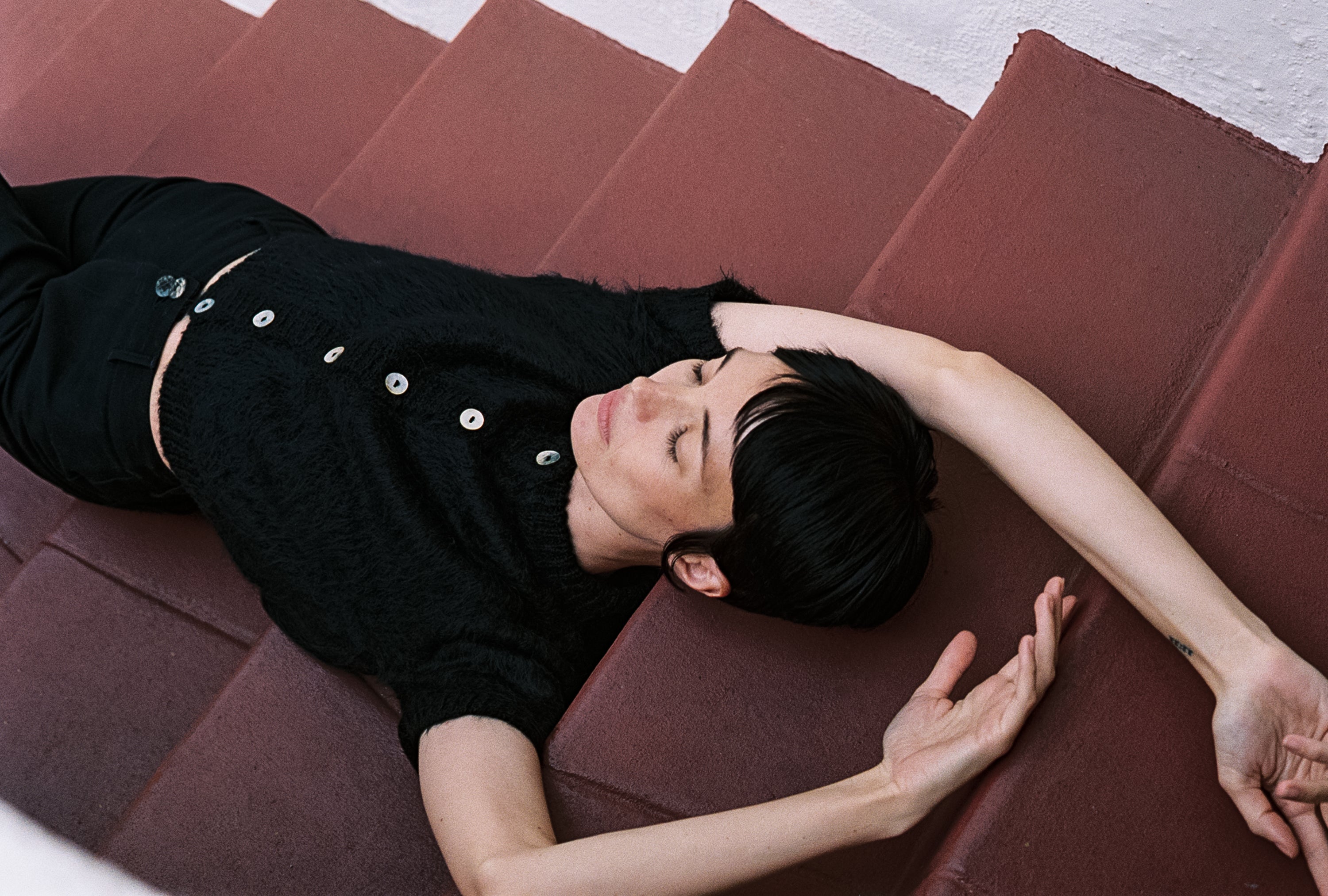 SHORT SLEEVE CARDI | noir