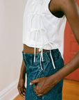 TAHINI TOP | salt | organic + earth dyed