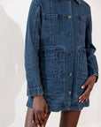 CONRAD CHORE COAT | denim | organic + earth dyed