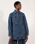CONRAD CHORE COAT | denim | organic + earth dyed