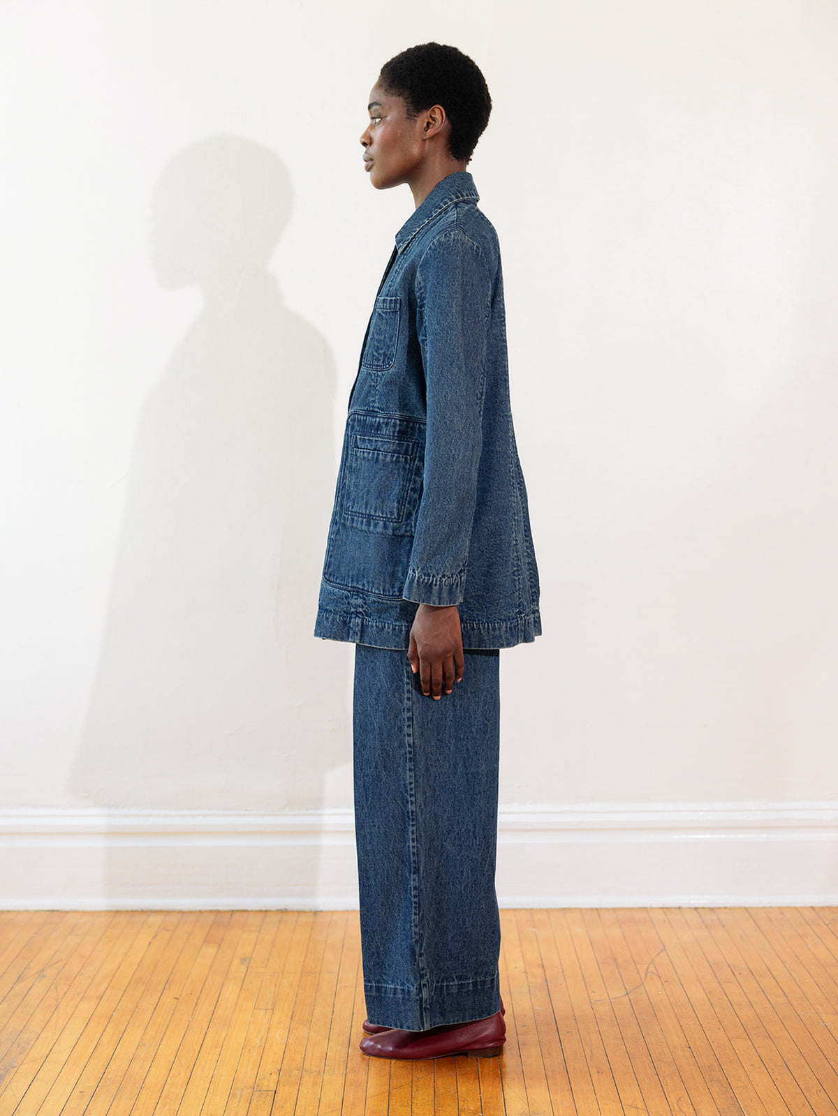 CONRAD CHORE COAT | denim | organic + earth dyed
