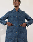CONRAD CHORE COAT | denim | organic + earth dyed