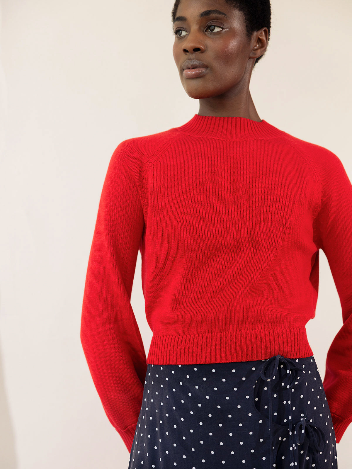 COTTON RYAN PULLOVER | piquillo | organic