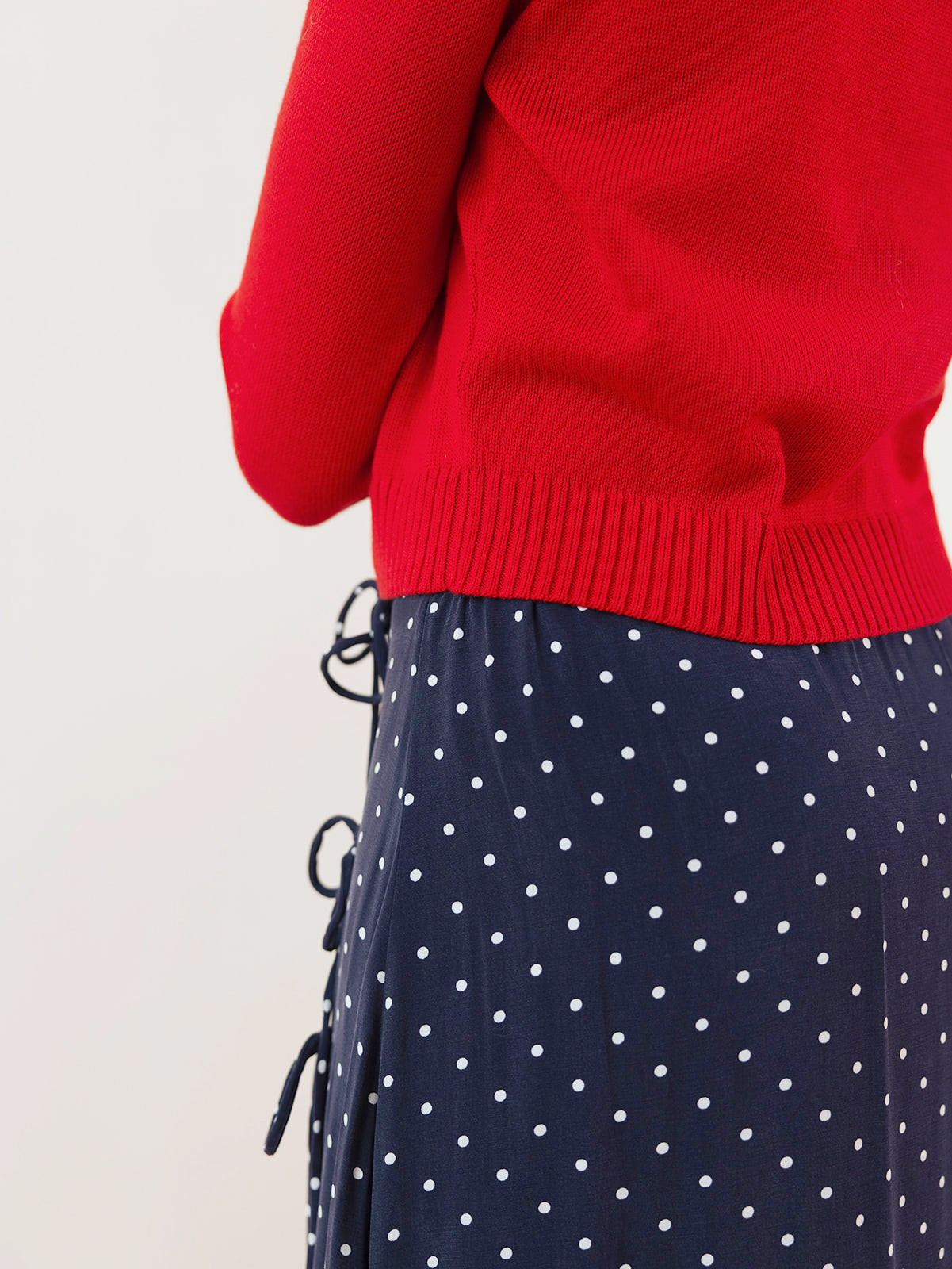 ELDI SKIRT | dotted navy