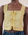 HOSTA TOP | butter | organic + earth dyed