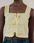 HOSTA TOP | butter | organic + earth dyed
