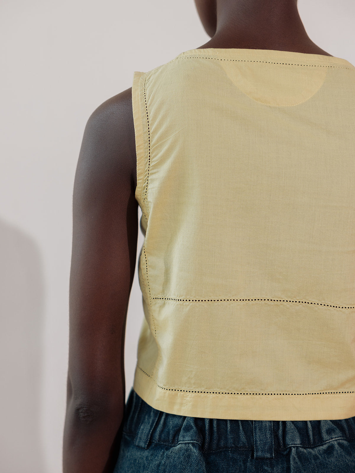 HOSTA TOP | butter | organic + earth dyed