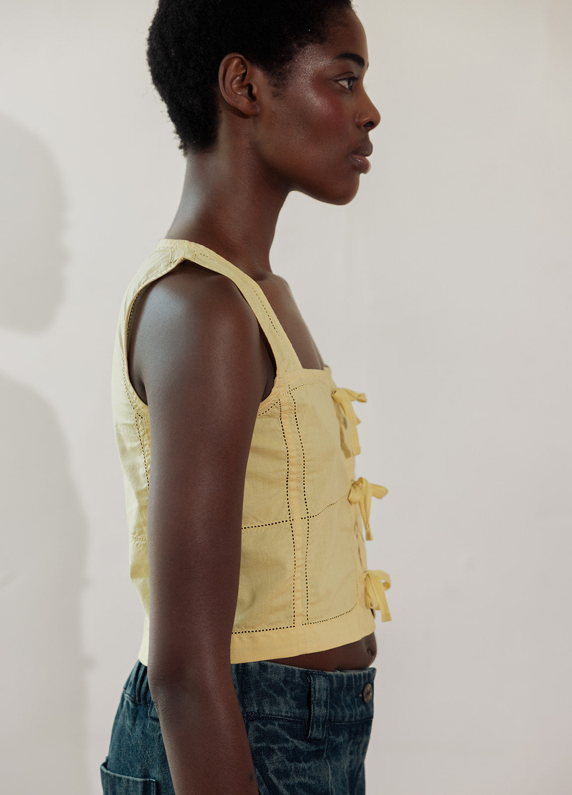 HOSTA TOP | butter | organic + earth dyed