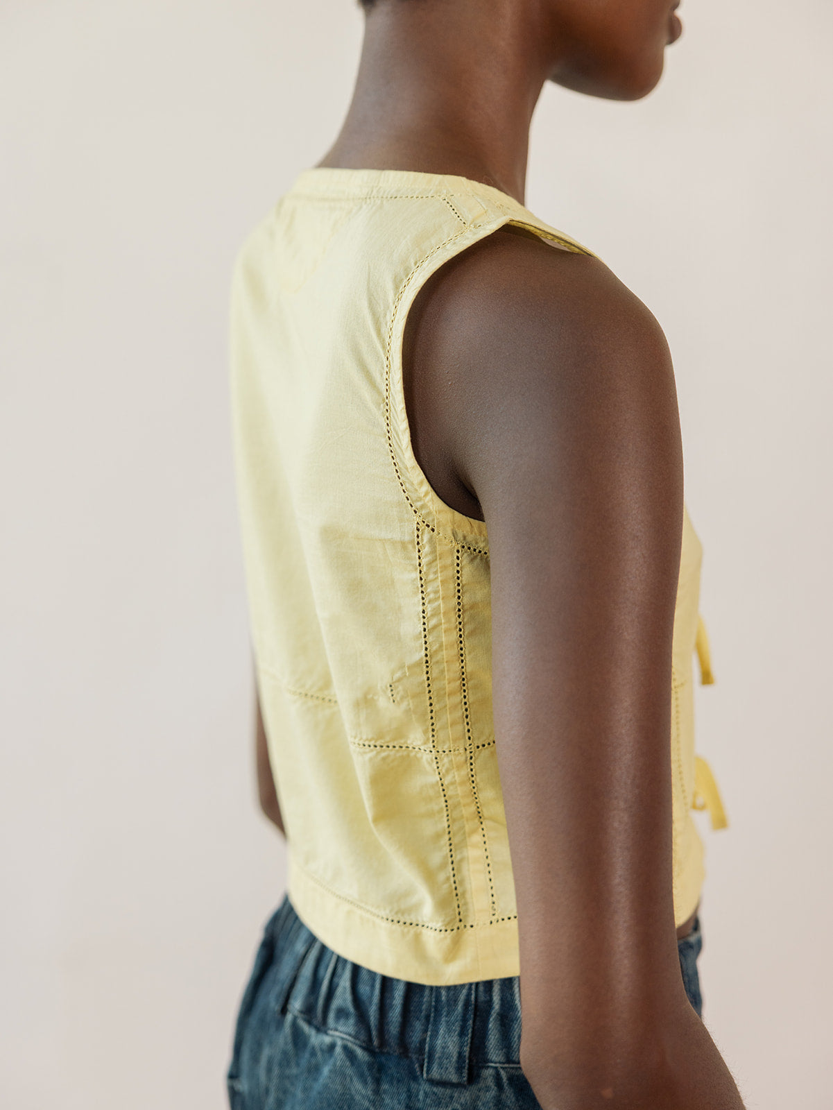 HOSTA TOP | butter | organic + earth dyed