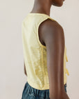 HOSTA TOP | butter | organic + earth dyed