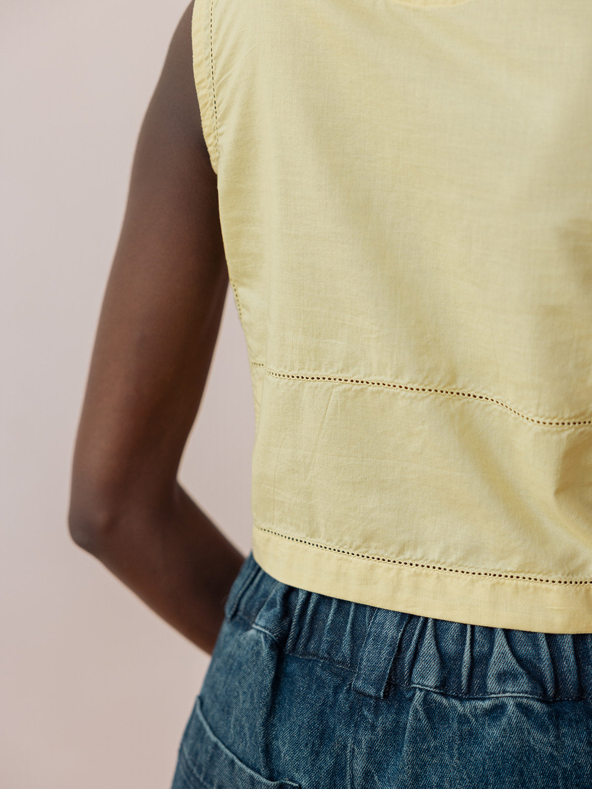 HOSTA TOP | butter | organic + earth dyed
