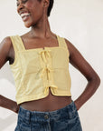 HOSTA TOP | butter | organic + earth dyed