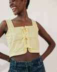 HOSTA TOP | butter | organic + earth dyed