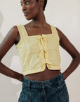 HOSTA TOP | butter | organic + earth dyed