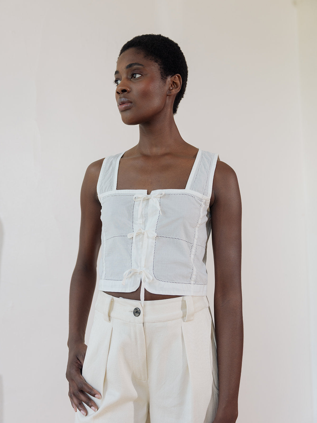 HOSTA TOP | salt | organic + earth dyed