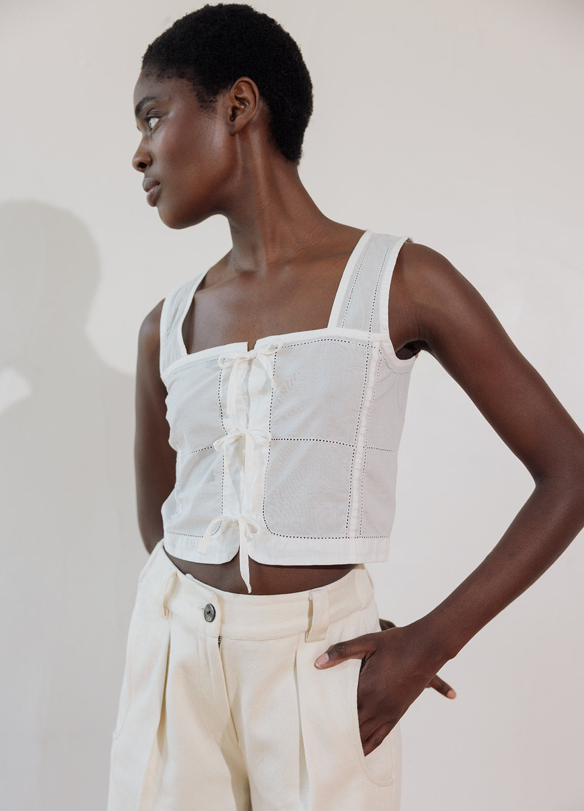 HOSTA TOP | salt | organic + earth dyed
