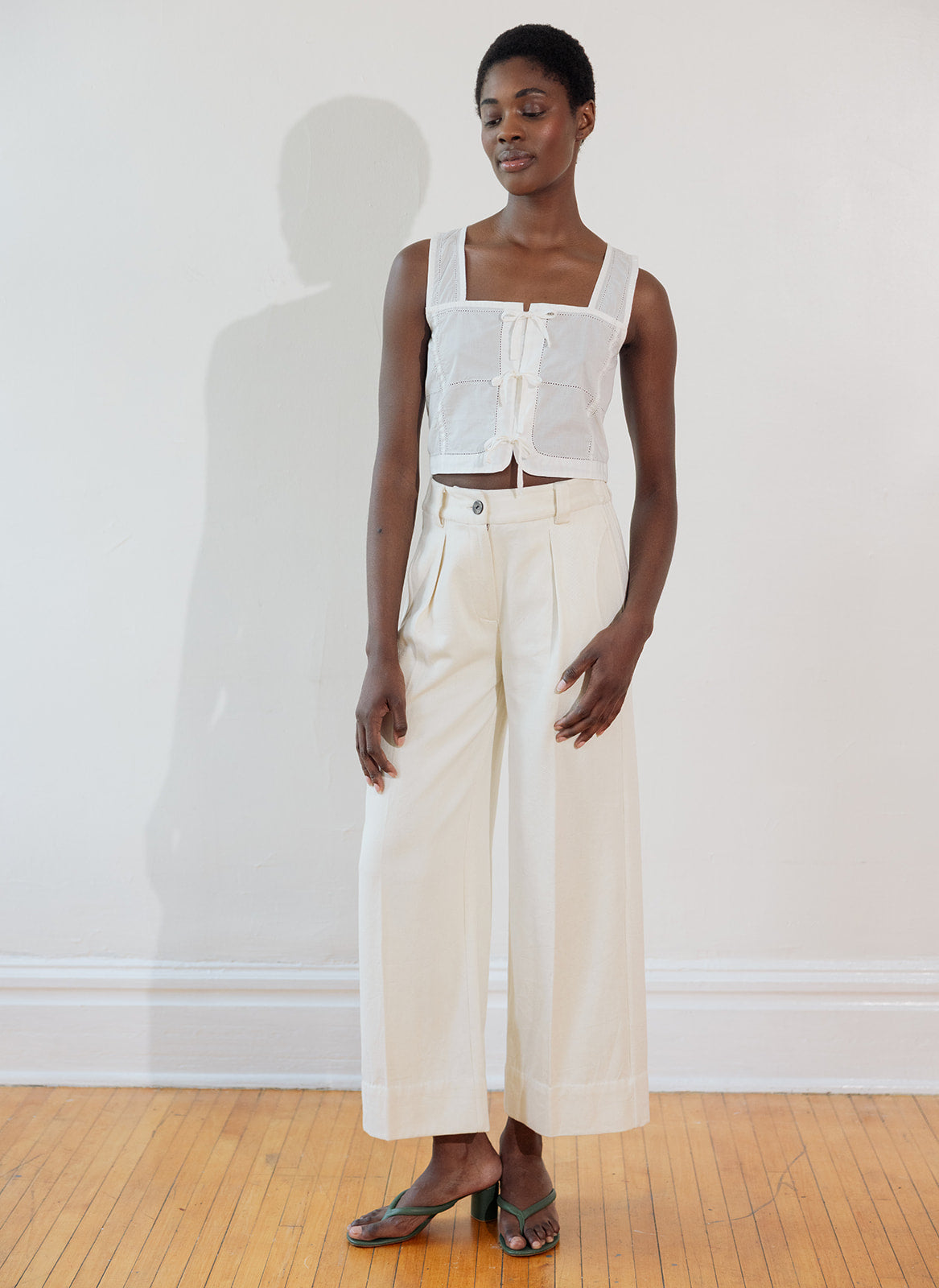 HOSTA TOP | salt | organic + earth dyed