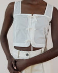 HOSTA TOP | salt | organic + earth dyed