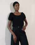 MAHI TOP | noir