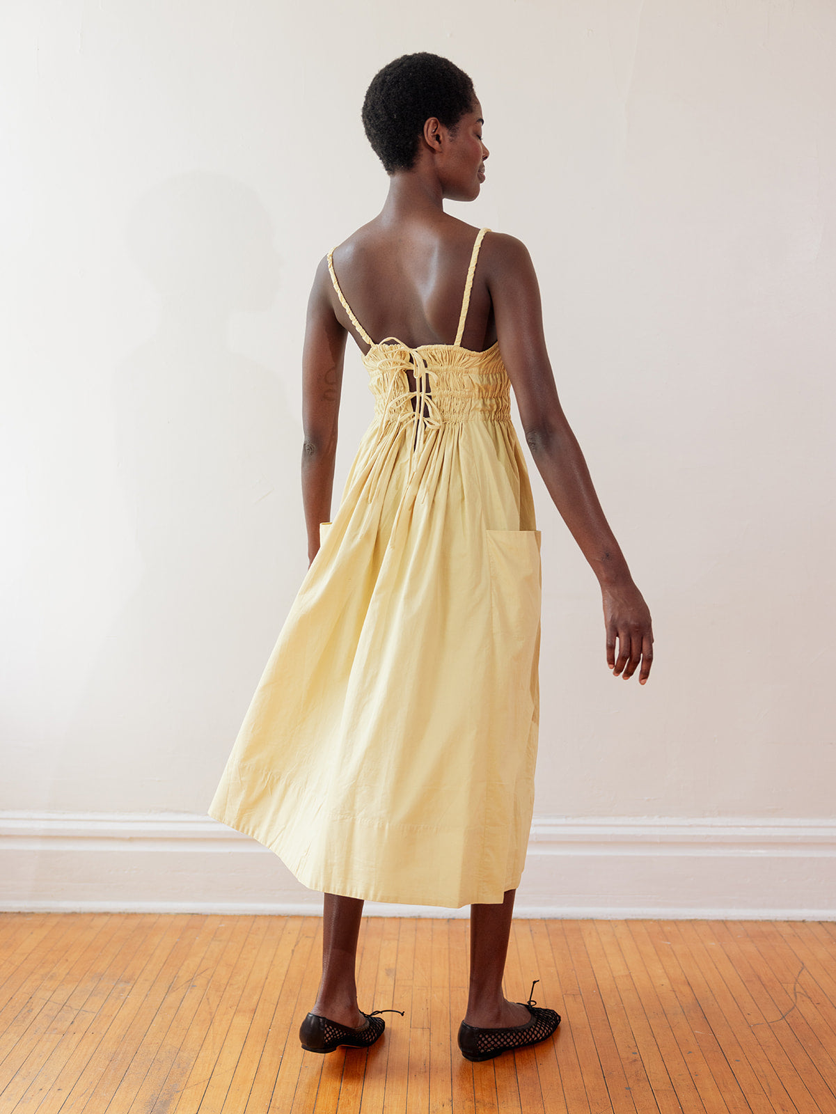 MATCHA DRESS | butter | organic + earth dyed