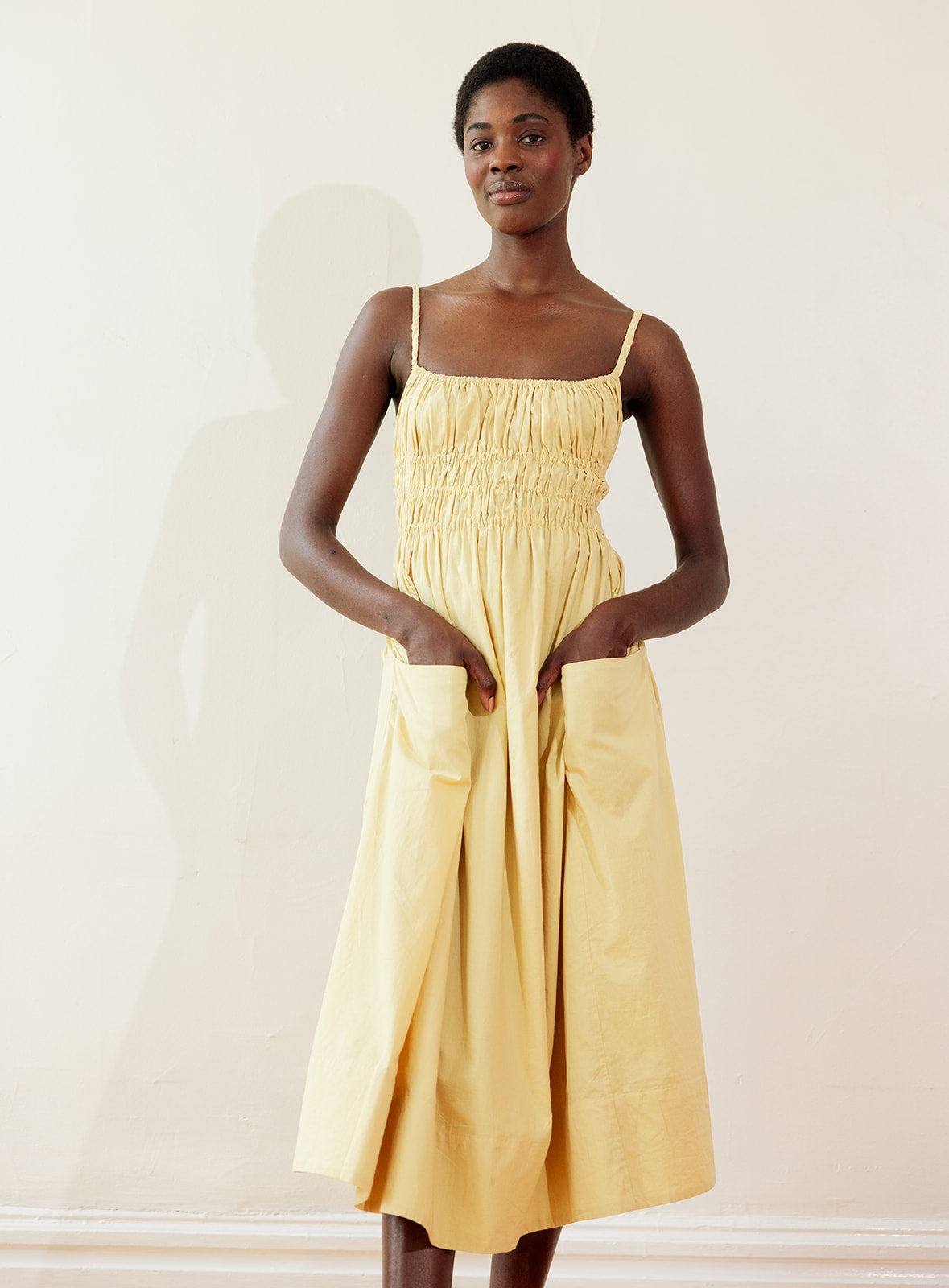 MATCHA DRESS | butter | organic + earth dyed