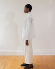 MAYA BLOUSE | bone | organic