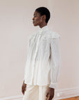 MAYA BLOUSE | bone | organic