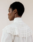 MAYA BLOUSE | bone | organic