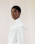 MAYA BLOUSE | bone | organic